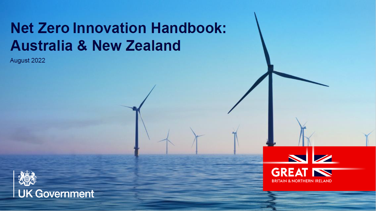 Net Zero Innovation Handbook: Australia & New Zealand