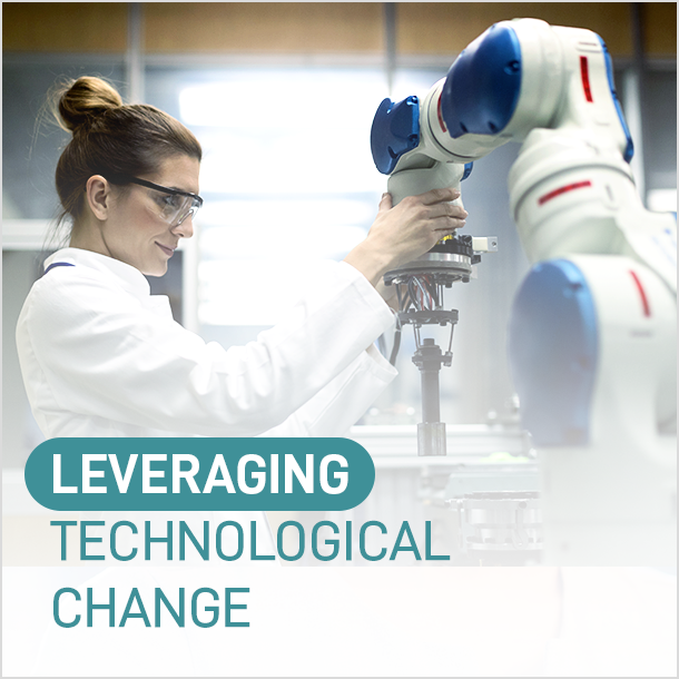 Levering technological change